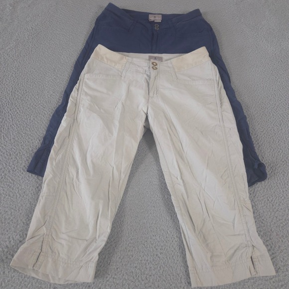 Royal Robbins Pants - LOT OF 2 Royal Robbins Pants Womens 2 Multi Jammer Capri Nylon Stretch Hiking